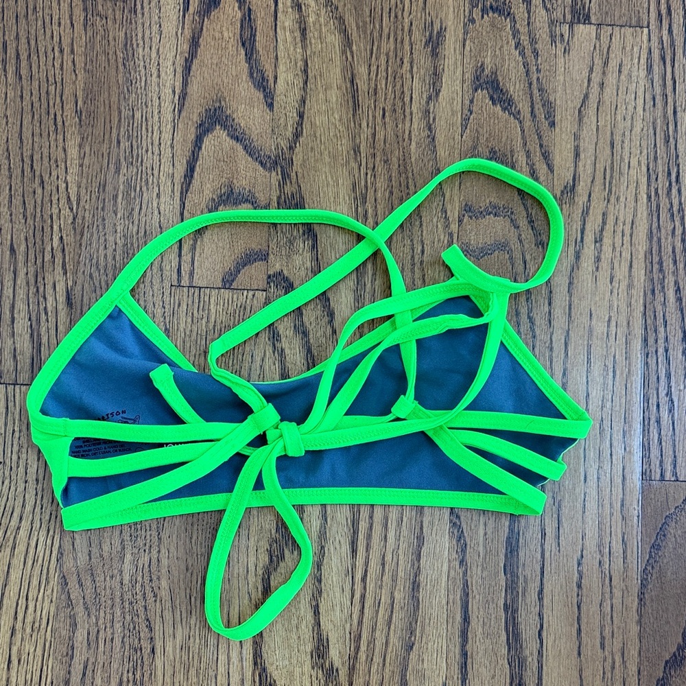Jolyn Neon Green Bikini Top - Picture 3 of 3